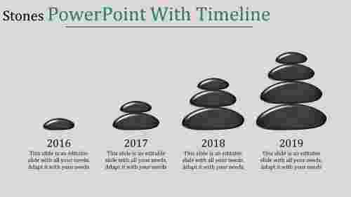 powerpoint with timeline-Stones Powerpoint With Timeline